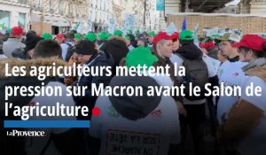 À Paris, les agriculteurs mettent la pression sur Emmanuel Macron avant le Salon de l’agriculture