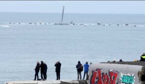 Arkéa Ultim Challenge - Brest : un public en liesse pour l'arrivée de Charles Caudrelier 