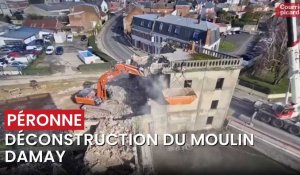 Destruction du moulin Damay à Péronne