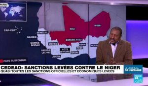 Sanctions levées au Niger : "La Cédéao a fait d'une pierre deux coups"