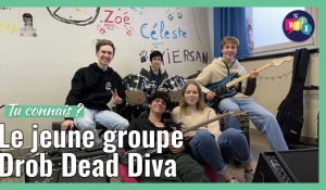 Drob Dead Diva, ce jeune groupe pop rock qui se verrait bien jouer sur la scène de l’Aéronef