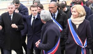 JO-2024: Emmanuel Macron à Saint-Denis pour l'inauguration du village olympique