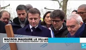 Macron inaugure le village olympique, fin d'un chantier colossal à cinq mois des JO