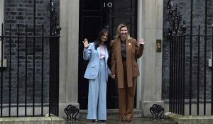 Royaume-Uni: Olena Zelenska accueillie à Downing Street
