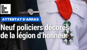 Attentat d’Arras : la légion d’honneur pour neuf policiers