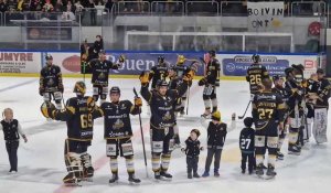 Hockey sur glace - Ligue Magnus : clapping des Dragons