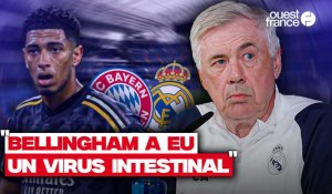 VIDÉO. Real Madrid - Carlo Ancelotti explique la méforme de Jude Bellingham contre le Bayern 