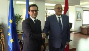Le chef de la diplomatie française rencontre son homologue libanais à Beyrouth