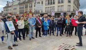 Nouvelle manifestation contre le changement de concession de l'aéroport de Beauvais-Tillé
