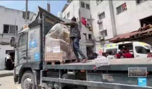 Guerre à Gaza : de minces progrès dans l'acheminement de l'aide humanitaire