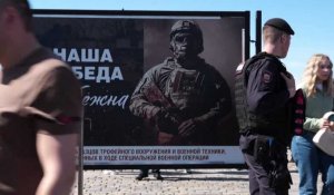 Guerre en Ukraine : à Moscou, Poutine expose les tanks occidentaux capturés par la Russie depuis le début de l’invasion