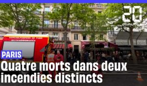 Quatre personnes ont péri cette nuit à Paris dans deux incendies #shorts
