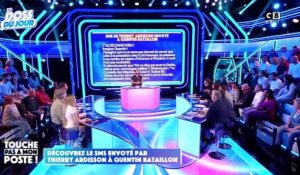 Cyril Hanouna lit son texto envoyé à Thierry Ardisson