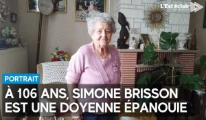 Rencontre avec Simone Brisson, 106 ans, doyenne de l'Aube