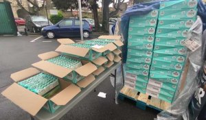 Saint-Omer : distribution de biens à La Croix-Rouge