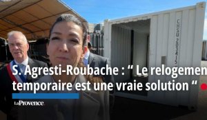 S. Agresti-Roubache : “ Le relogement temporaire est une vraie solution “