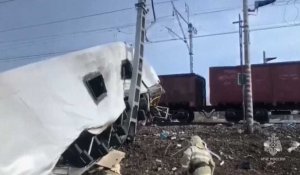Russie : collision mortelle entre un train et un autobus