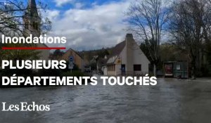 Inondations : l’Yonne et la Saône-et-Loire toujours en alerte rouge
