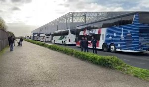 Valenciennes : les supporters du VAFC ont pris la route vers Lyon