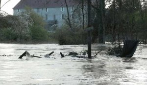 Crues dans l'Yonne : à Noyers, le niveau du Serein a de quoi inquiéter