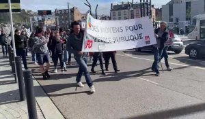 Les enseignants manifestent au Havre contre la réforme du "Choc des savoirs"