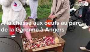 A Angers, plusieurs centaines de personnes à la chasse aux oeufs du Secours populaire