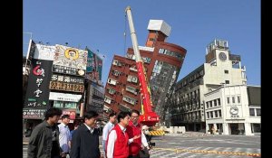 VIDÉO. Au moins neuf morts et des centaines de blessés dans un puissant séisme à Taïwan 