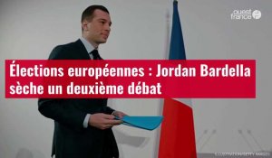 VIDÉO. Élections européennes : Jordan Bardella sèche un deuxième débat