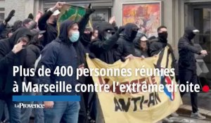 Plus de 400 personnes réunies à Marseille contre l’extrême droite