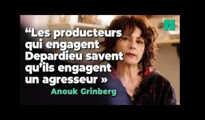 Anouk Grinberg accuse producteurs et réalisateurs d’avoir protégé Gérard Depardieu