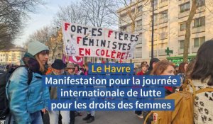 Le Havre. Manif droits des femmes