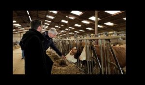 Laurent Wauquiez en Haute-Marne pour son tour de France agricole