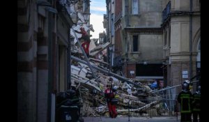 VIDÉO. Un vieil immeuble du centre de Toulouse s'est effondré