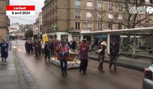 VIDÉO. 250 manifestants déguisés défilent à Lorient contre le projet de thalasso à Larmor-Plage