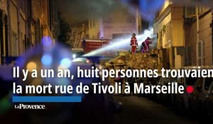 Il y a un an, l’effondrement d’un immeuble de la rue de Tivoli à Marseille provoquait la mort de huit personnes