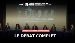 Élections européennes : le grand débat en intégralité