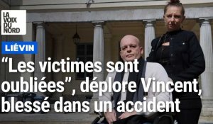 Gravement blessé dans un accident de la route, Vincent plaide pour une loi en faveur des victimes