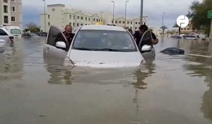 VIDÉO. Dubaï inondée après des pluies torrentielles