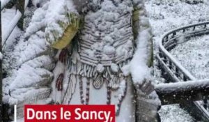 Météo - Surprise, la neige est de retour dans le Puy-de-Dôme, ce jeudi 18 avril