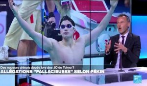 Des nageurs chinois accusés de dopage lors des JO de Tokyo, Pékin dénonce des allégations "fallacieuses"
