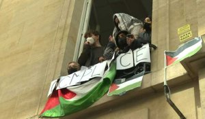 La mobilisation pro-palestinienne à Sciences Po Paris se poursuit
