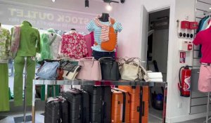 Boulogne : la magasin Stock Outlet ouvre ses portes ce vendredi dans la rue Thiers. La boutique propose des vêtements de grandes marques, 40 % à 60 % moins chers. (Vêtements des anciennes collections)
