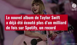 VIDÉO. Le nouvel album de Taylor Swift a déjà été écouté plus d’un milliard de fois sur Spotify