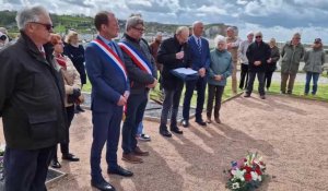 À Paluel, une cérémonie franco-américaine pour rendre hommage aux soldats américains du B17
