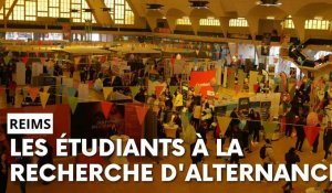 À Reims, les étudiants à la recherche d’une alternance sont allés à la rencontre des entreprises