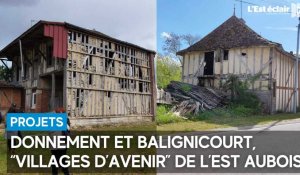 Donnement et Balignicourt présentent leurs projets "Villages d'avenir"