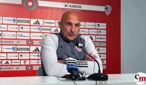 Ligue 2 : la conférence de presse de l'AC Ajaccio avant ACA - Caen