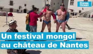 VIDEO. Lutteurs, musiciens, tireurs à l'arc au rendez-vous du festival mongol à Nantes
