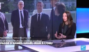 Macron veut éviter l'"embrasement" après l'attaque de l'Iran sur Israël