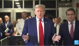 Trump dénonce une "persécution politique" au premier jour de son procès historique